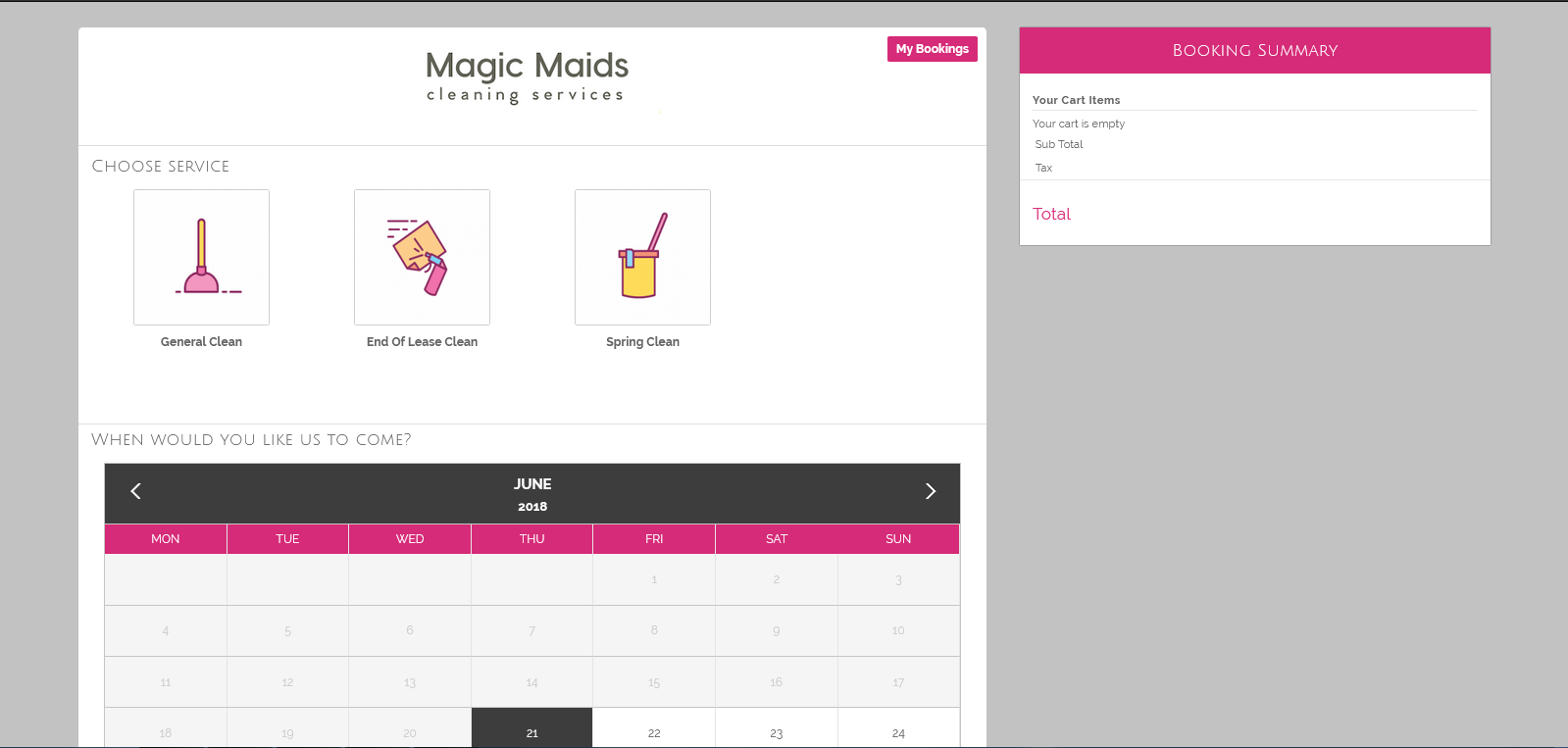Bookings management system for cleaners and cleaning companies - Cleanto - 25