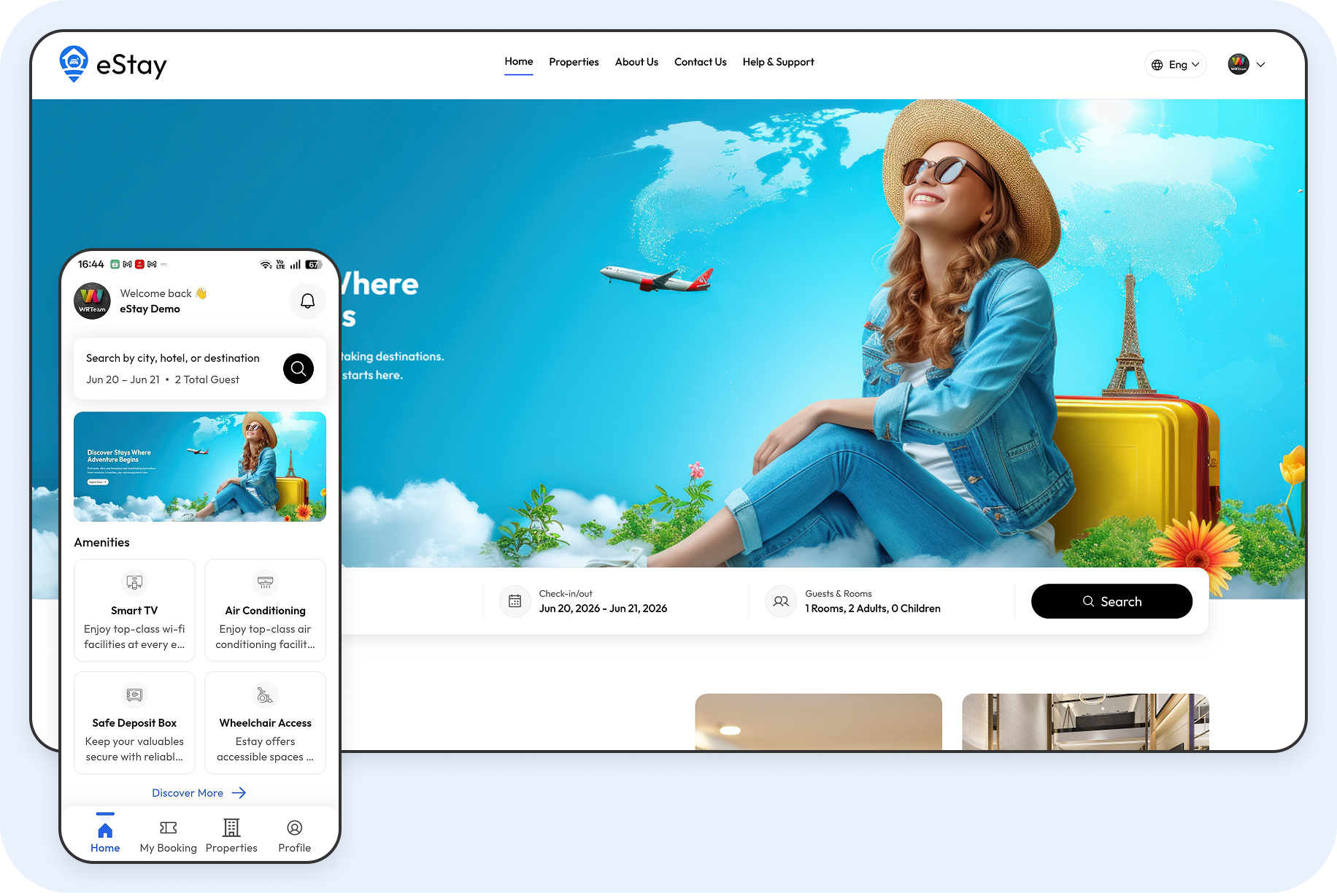 Modern Homepage Experience