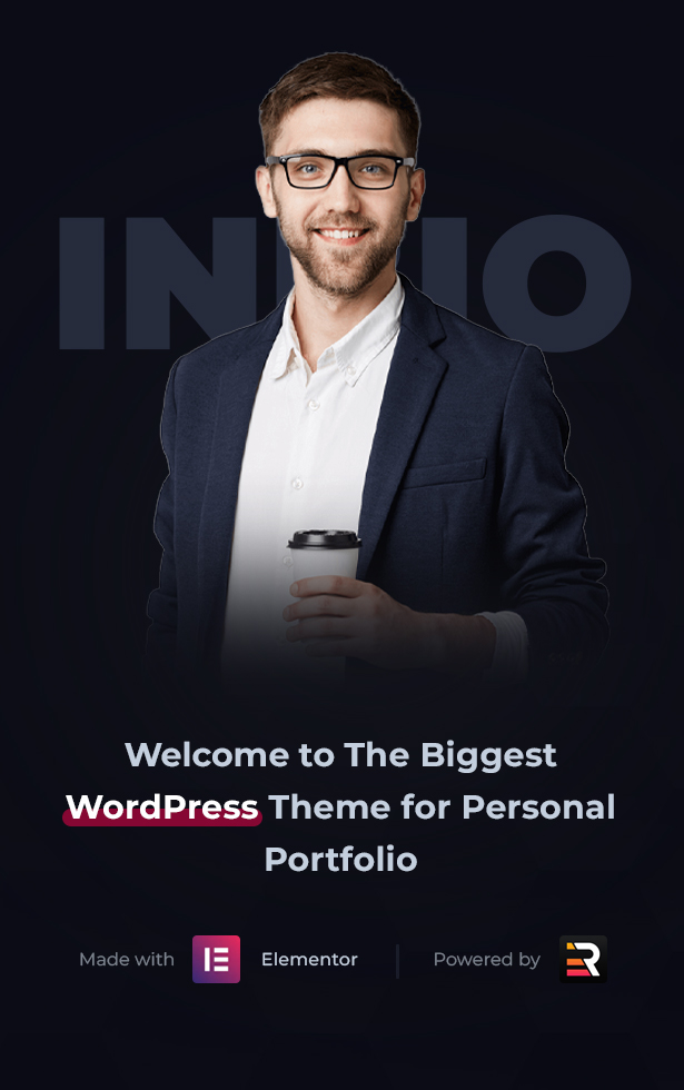 InBio - Personal Portfolio/CV WordPress Theme - 6