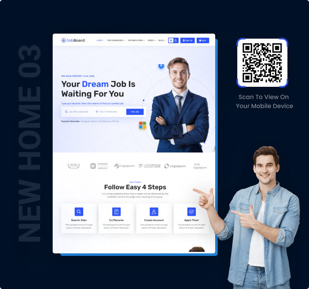 Job Board - Job Portal HTML Template + RTL - 2