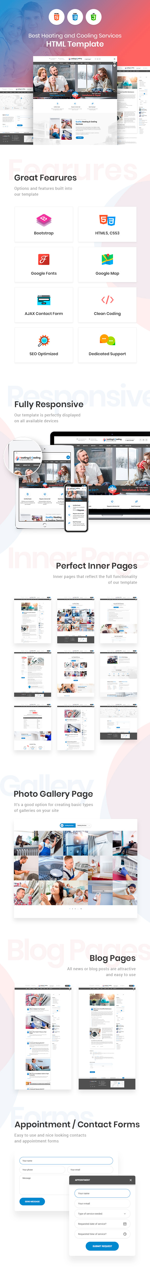 HeaCool - Heating & Air Conditioning WordPress Theme - 1