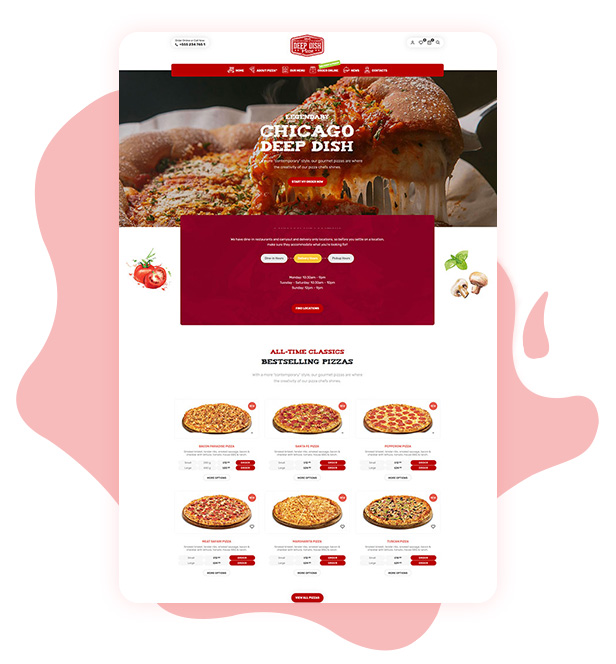 Lafka - Multi Store Burger - Pizza & Food Delivery WooCommerce Theme - 18