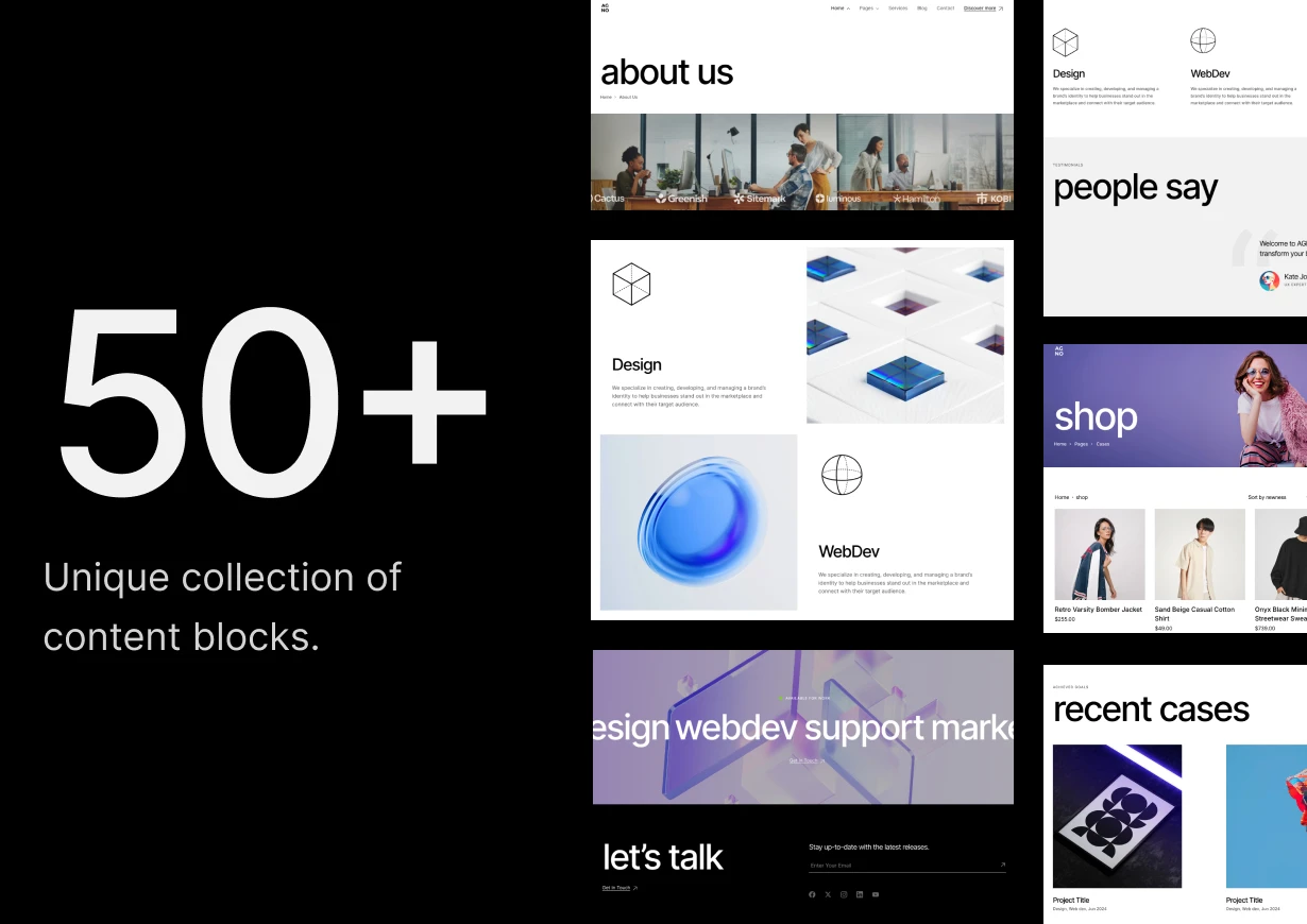 Agno – Creative Portfolio Agency WordPress Theme - 7