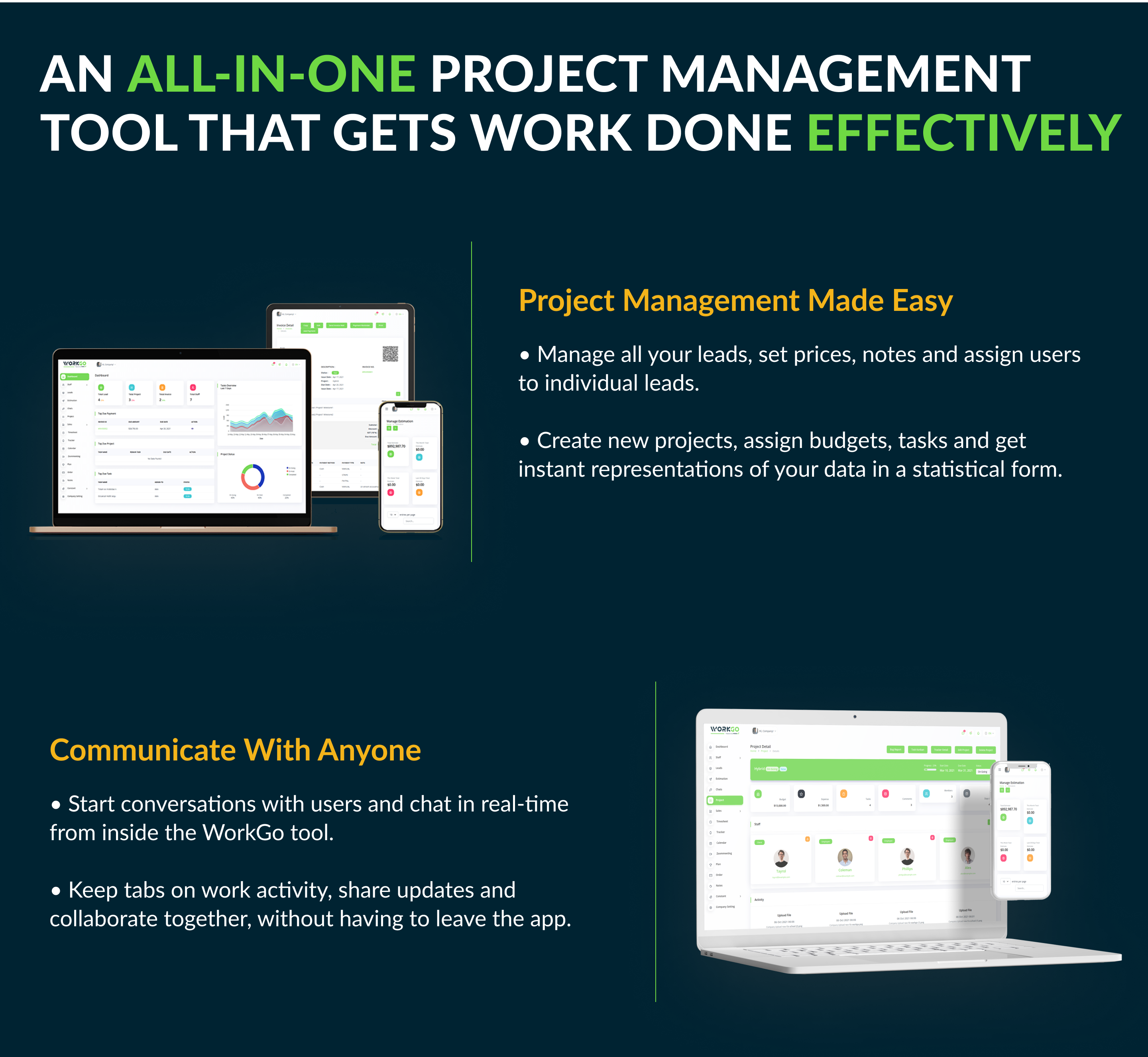 WorkGo SaaS - Lead and Project Management Tool - 13