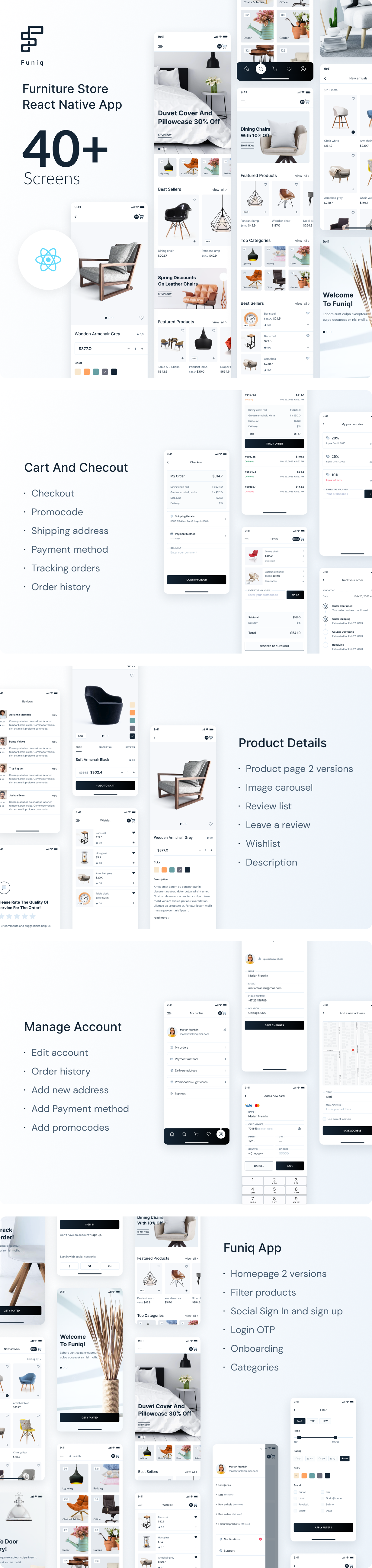 Funiq - Furniture Store | CLI 0.71.5 | TypeScript | Redux Store - 1
