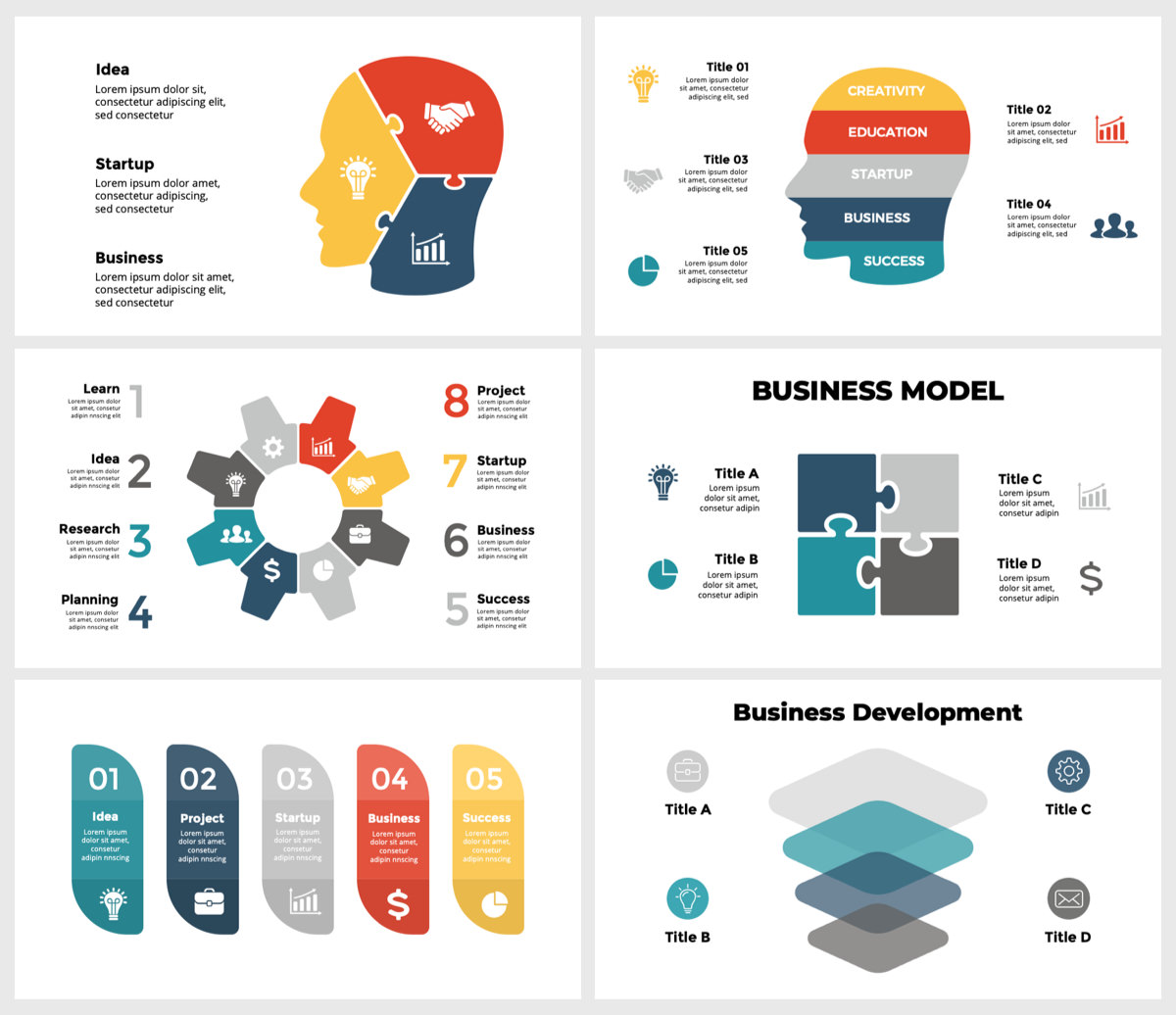 Wowly - 3500 Infographics & Presentation Templates! Updated! PowerPoint Canva Figma Sketch Ai Psd. - 184