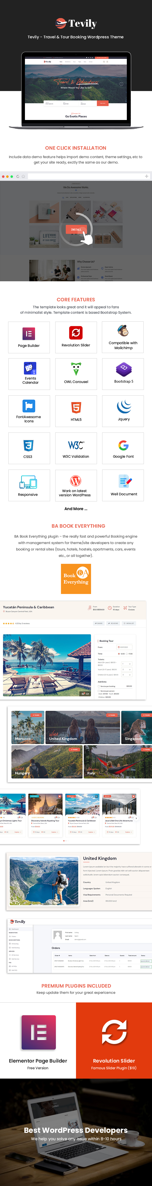 Tevily WordPress Theme