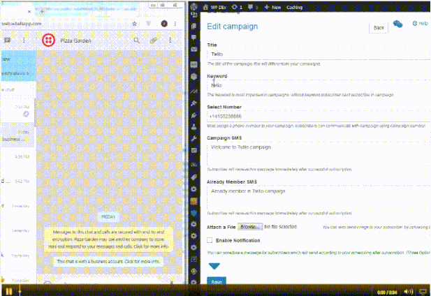 Wordpress mobile sms marketing is been integrated with what's app api - Upto 50% Off For A Limited Time Only - By Promotion King A web design development company and a top notch effective solutions provider company