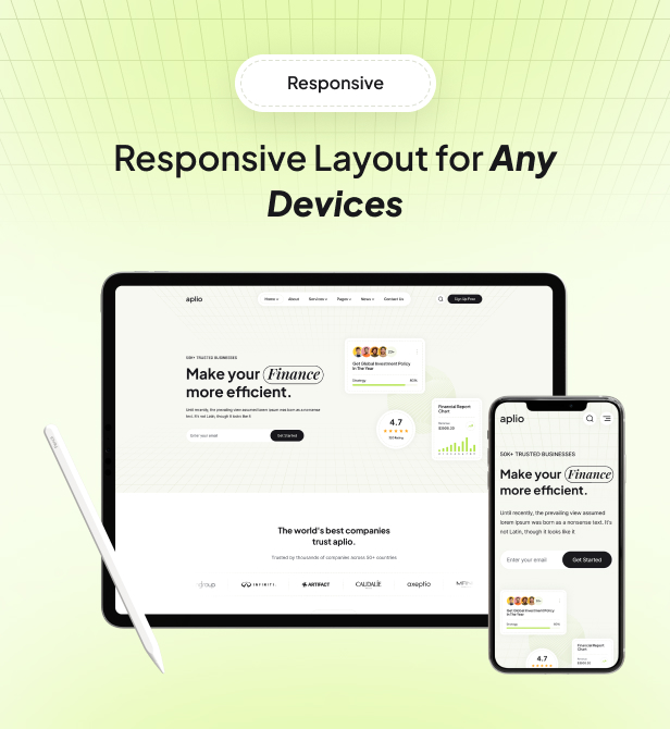 Aplio | SaaS Landing WordPress Theme