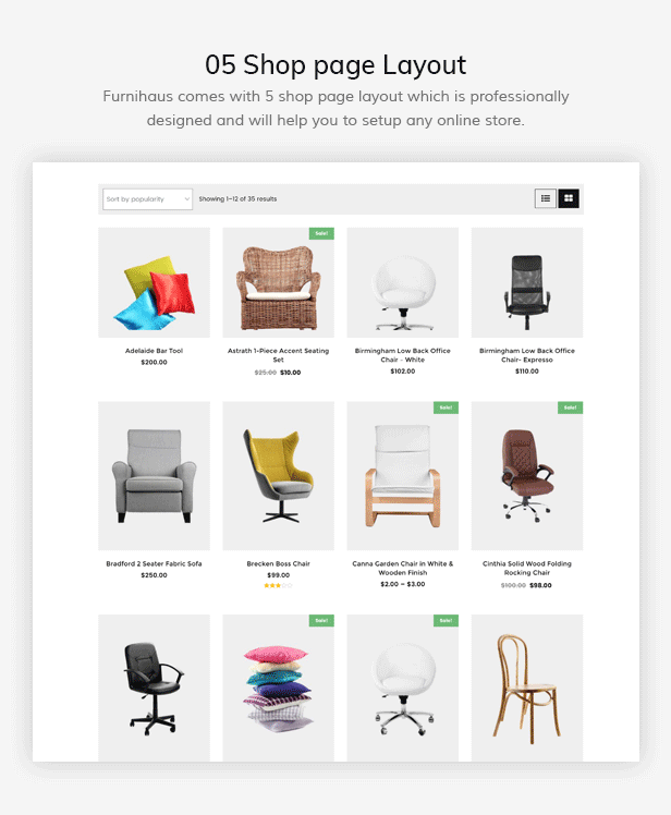 Furnihaus - Responsive Furniture WooCommerce WordPress Theme - 6