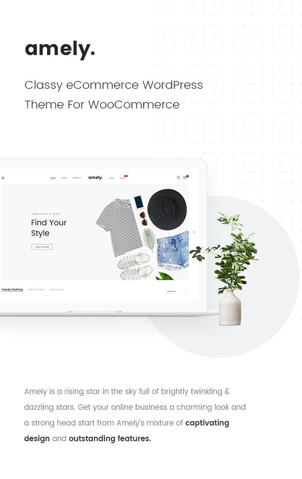 时尚WooCommerce WordPress主题-优雅的电子商务WordPress主题