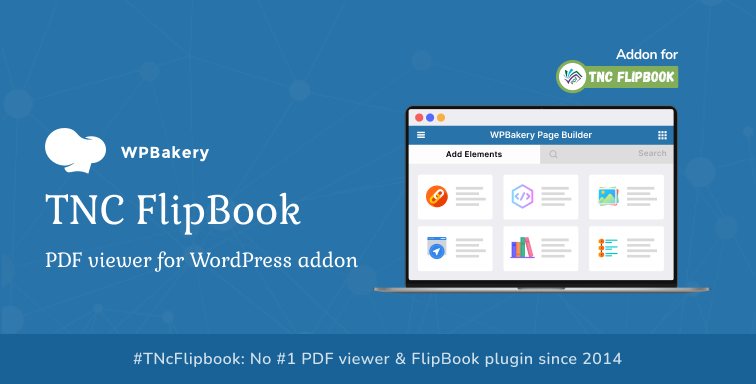 WPBakery - TNC FlipBook - Trình xem PDF cho WordPress Addon