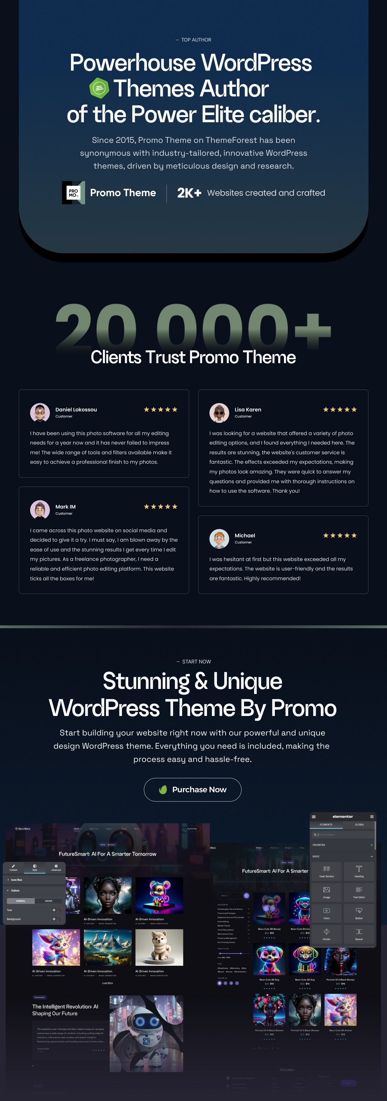 NeuroWave - AI Technology WordPress Theme - 3