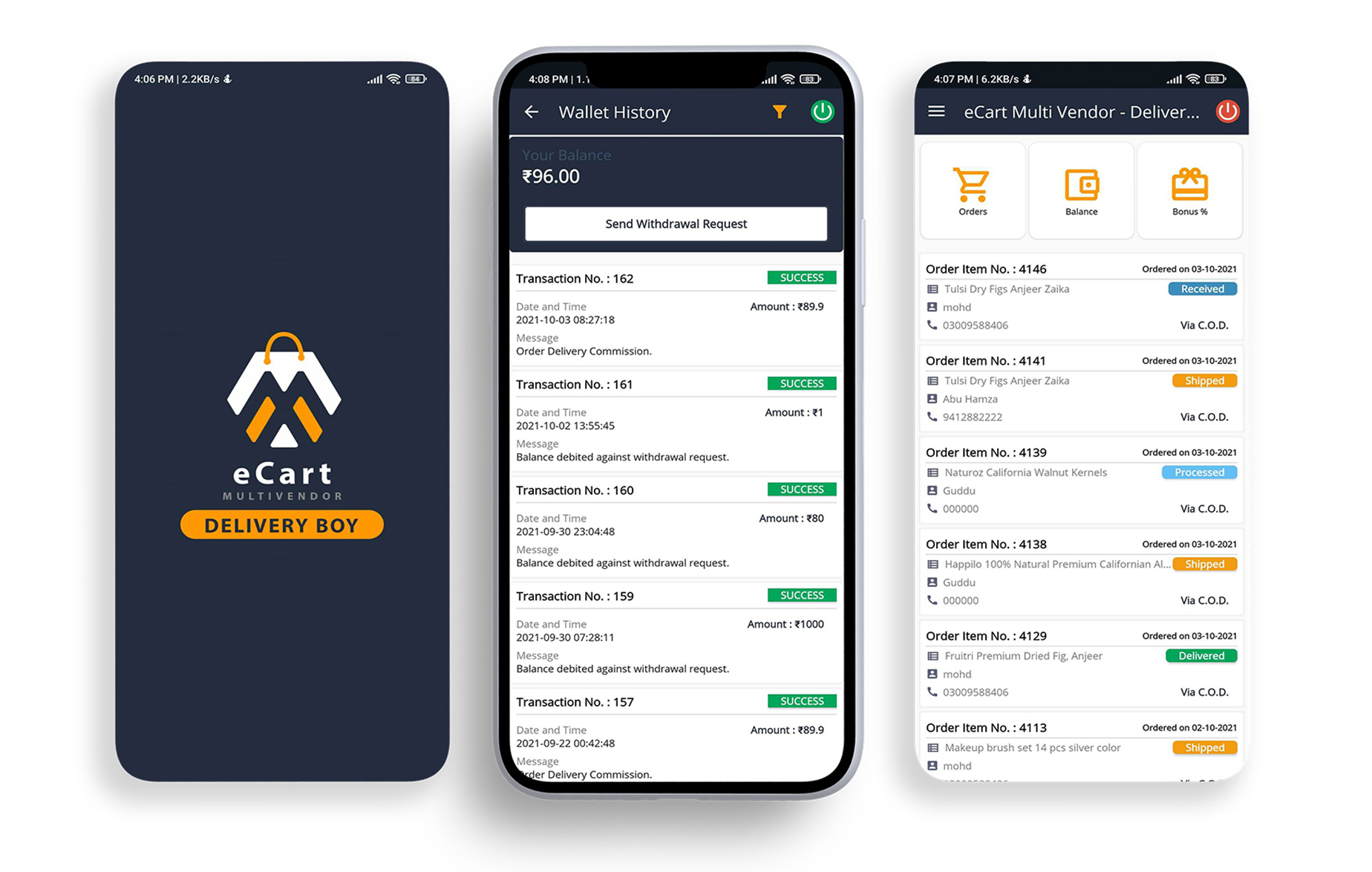 eCart - Multi Vendor eCommerce System - 23