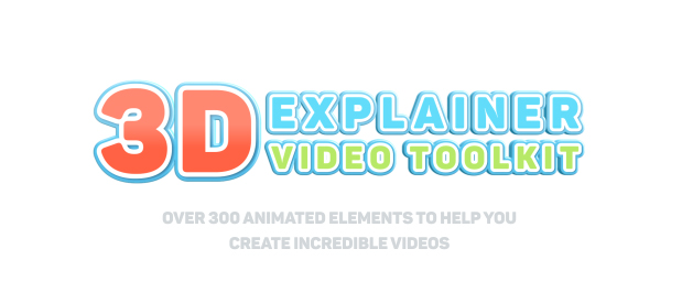 Videohive 3D Characters Explainer Toolkit