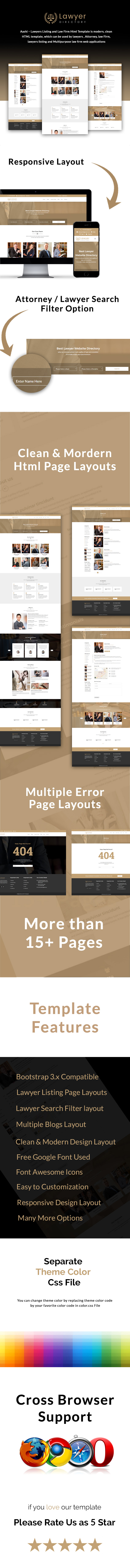 Html website mockup