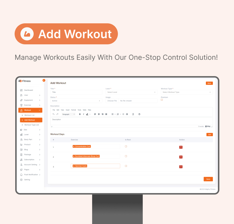 MightyFitness: Complete Fitness Solution Flutter App With Laravel Backend + ChatGPT(AIFitbot) - 42