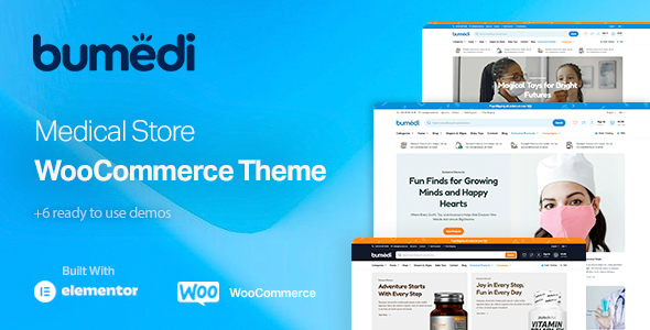 Medibazar - Medical WooCommerce Theme - 1
