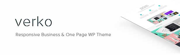 Verko | Responsive Business & One Page WP Theme - 1