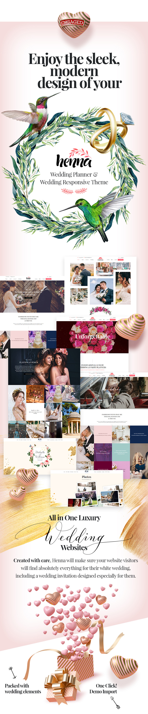 Henna - WordPress Theme - 2