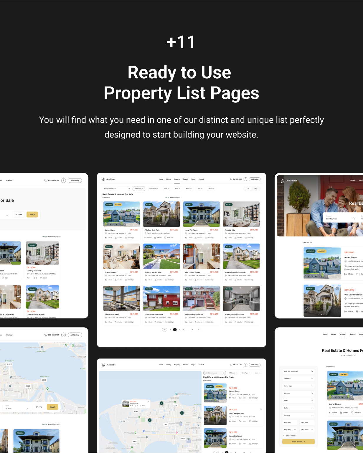 Justhome – Real Estate WordPress Theme - 6