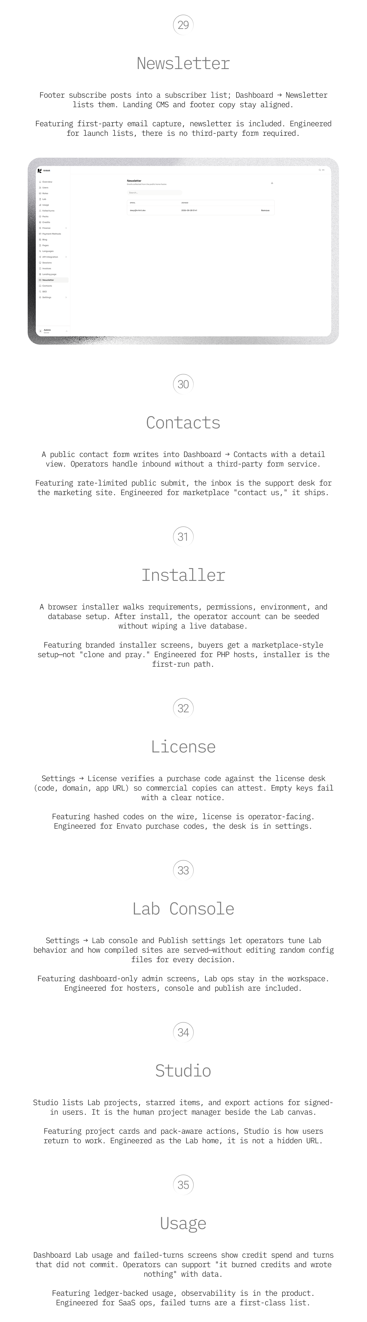 Platform settings — AI providers, themes, SEO and languages