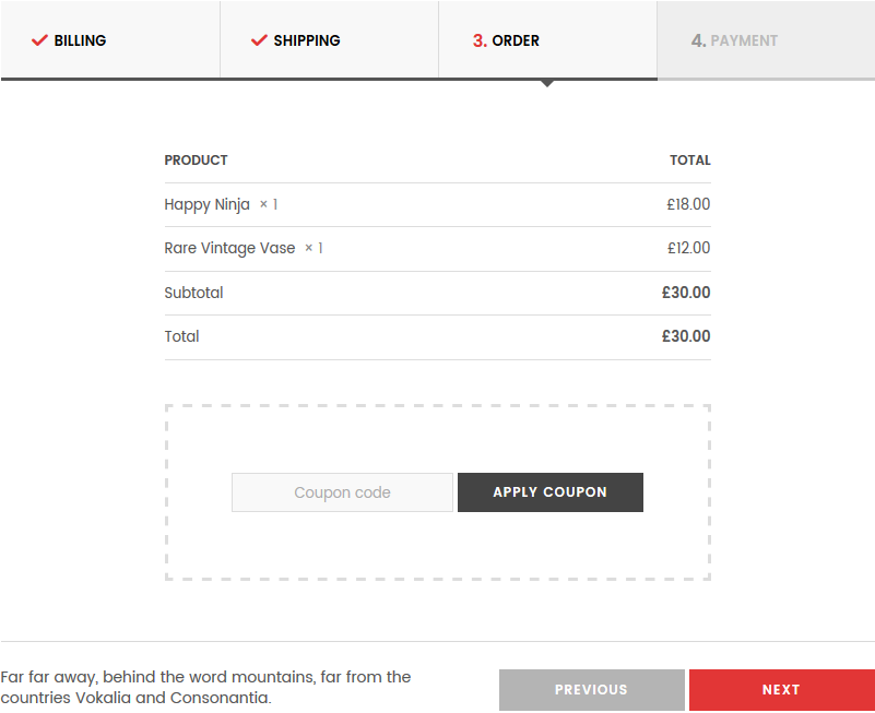 Payment order do. Карточка товара WOOCOMMERCE. Billing shipment. Coupons how to track in WOOCOMMERCE.