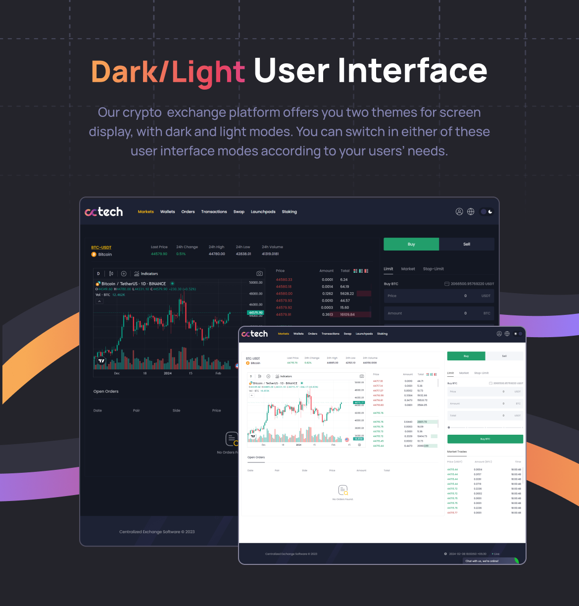 CryptoTech - Crypto Exchange Software, Spot, Futures, Binary, Cryptocurrency Swap, CEX, P2P Exchange - 2