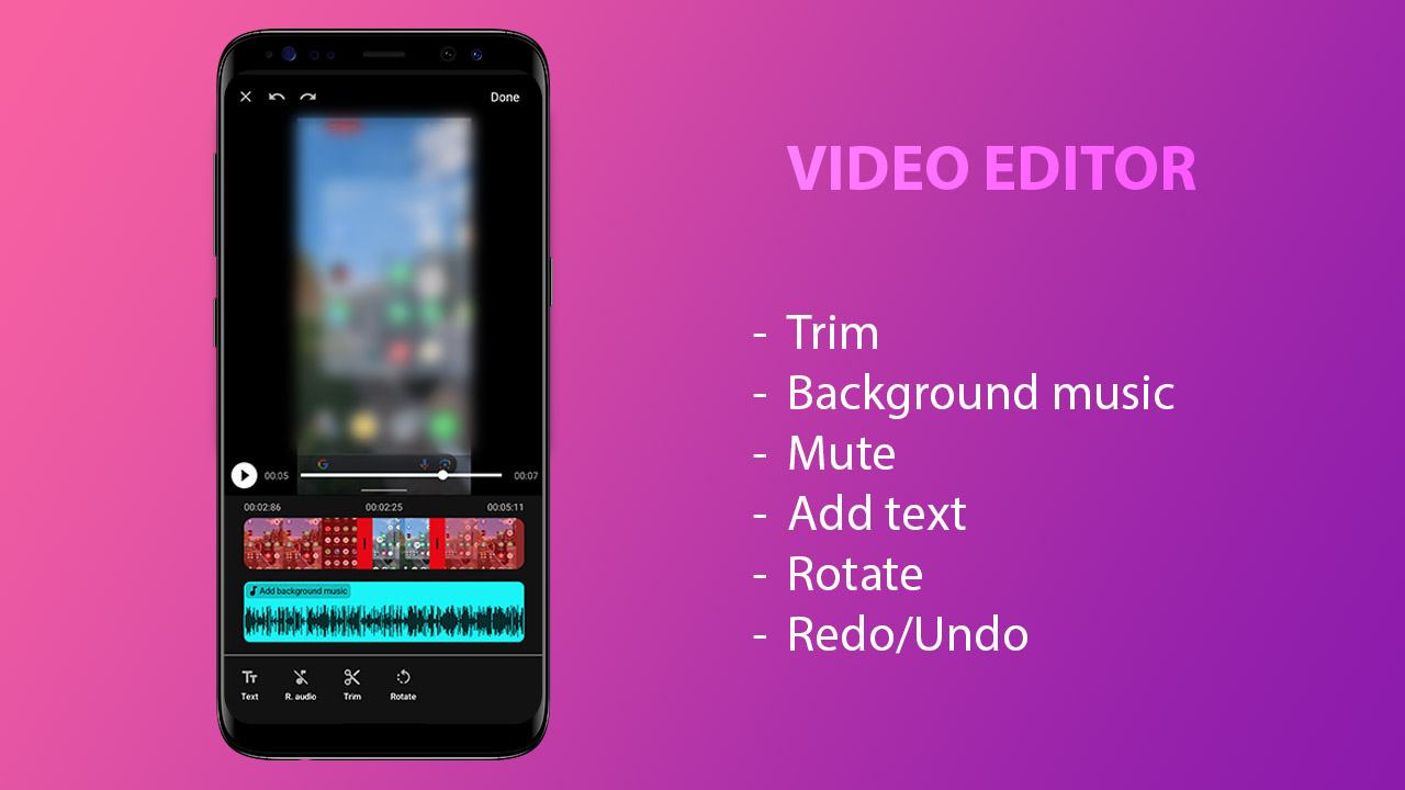 Screen recorder | Camera - Audio - Draw - Watermark - Codeintra