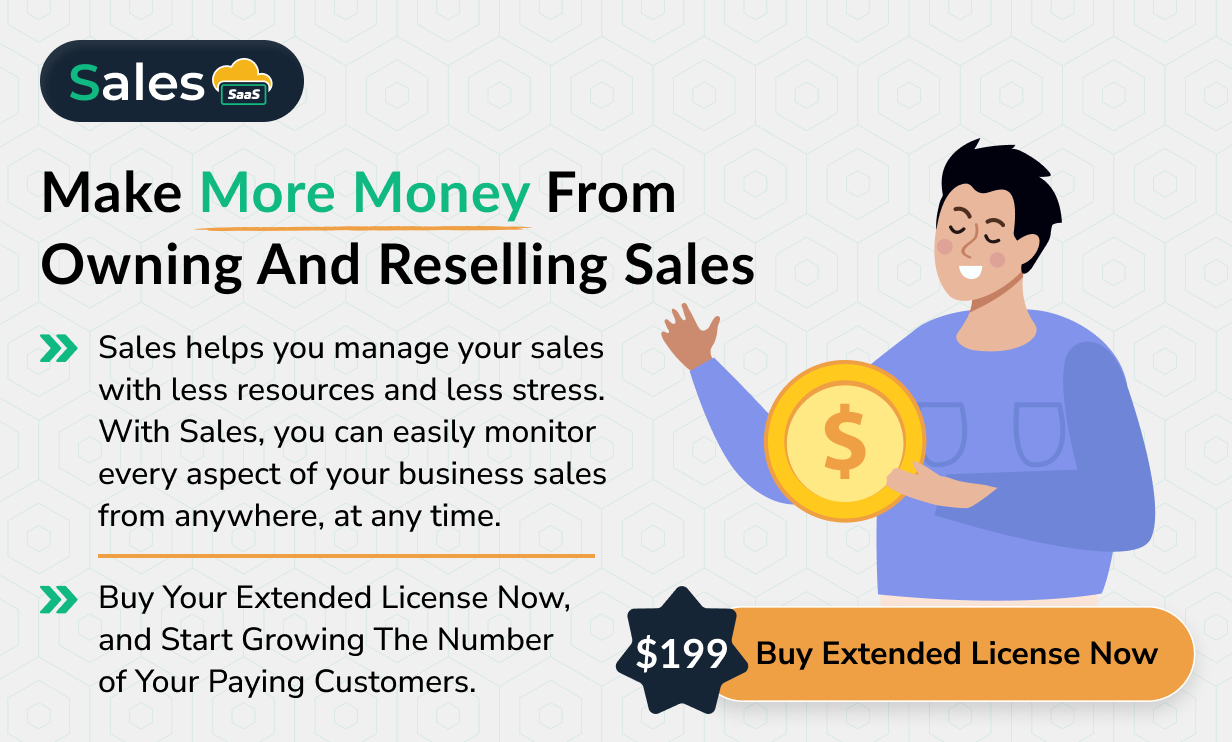 Sales SaaS - Business Sales CRM - 7