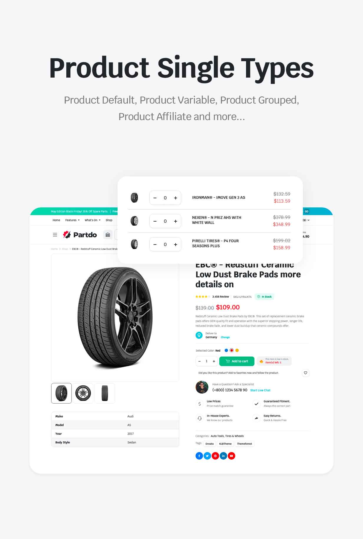 Partdo - Auto Parts and Tools Shop WooCommerce Theme - 16