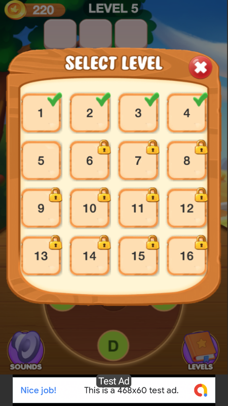 Word Linker - Puzzle Game Android Studio Project with AdMob Ads + Ready to Publish - 4
