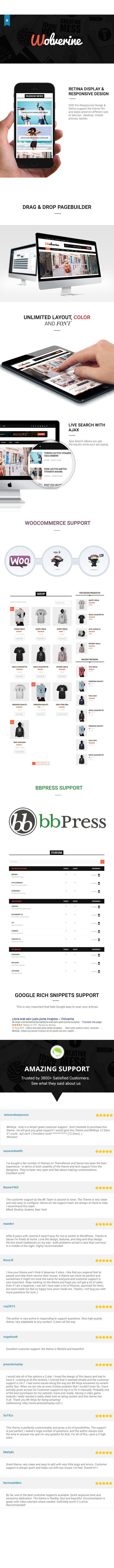 Wolverine - Responsive WordPress Magazine and Blog Theme - 1
