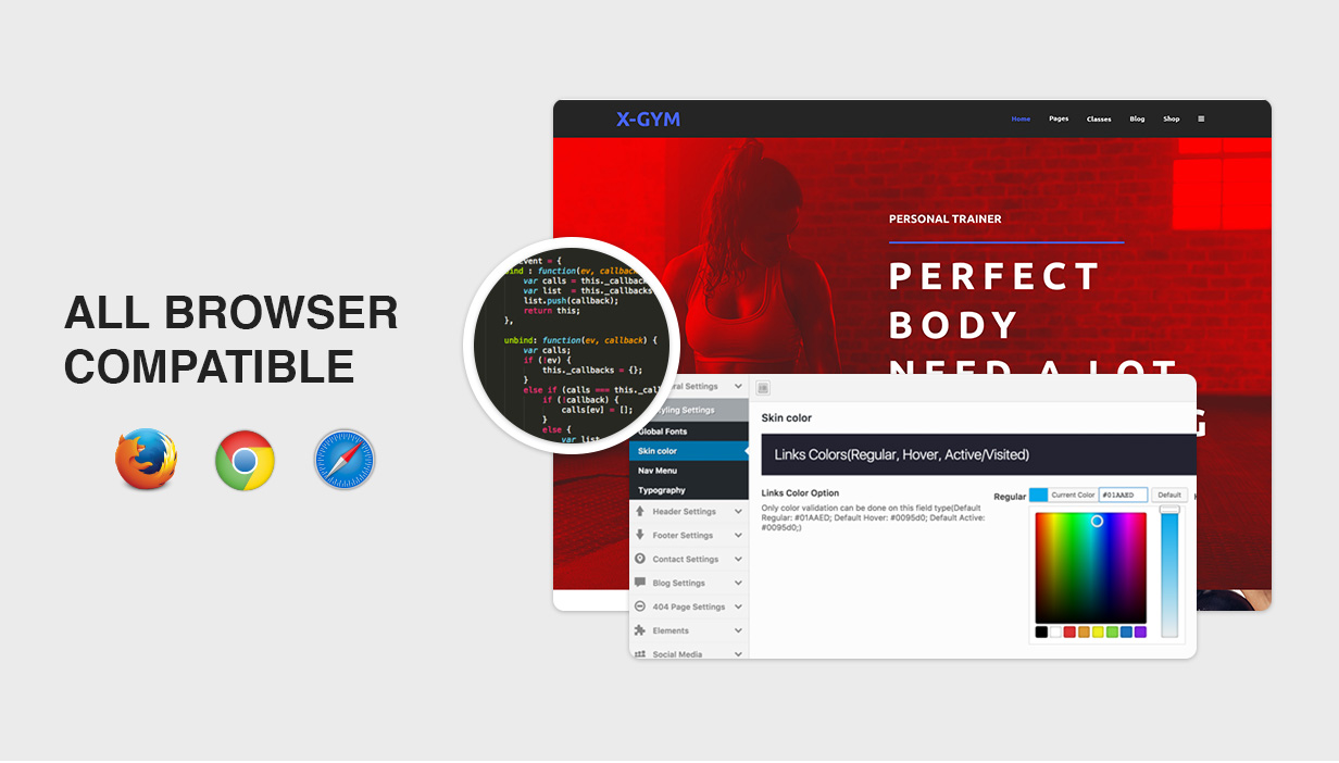 X-Gym - Fitness & Sports WordPress Theme - 7