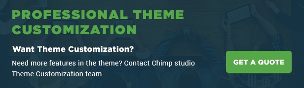 Chimp customization portal