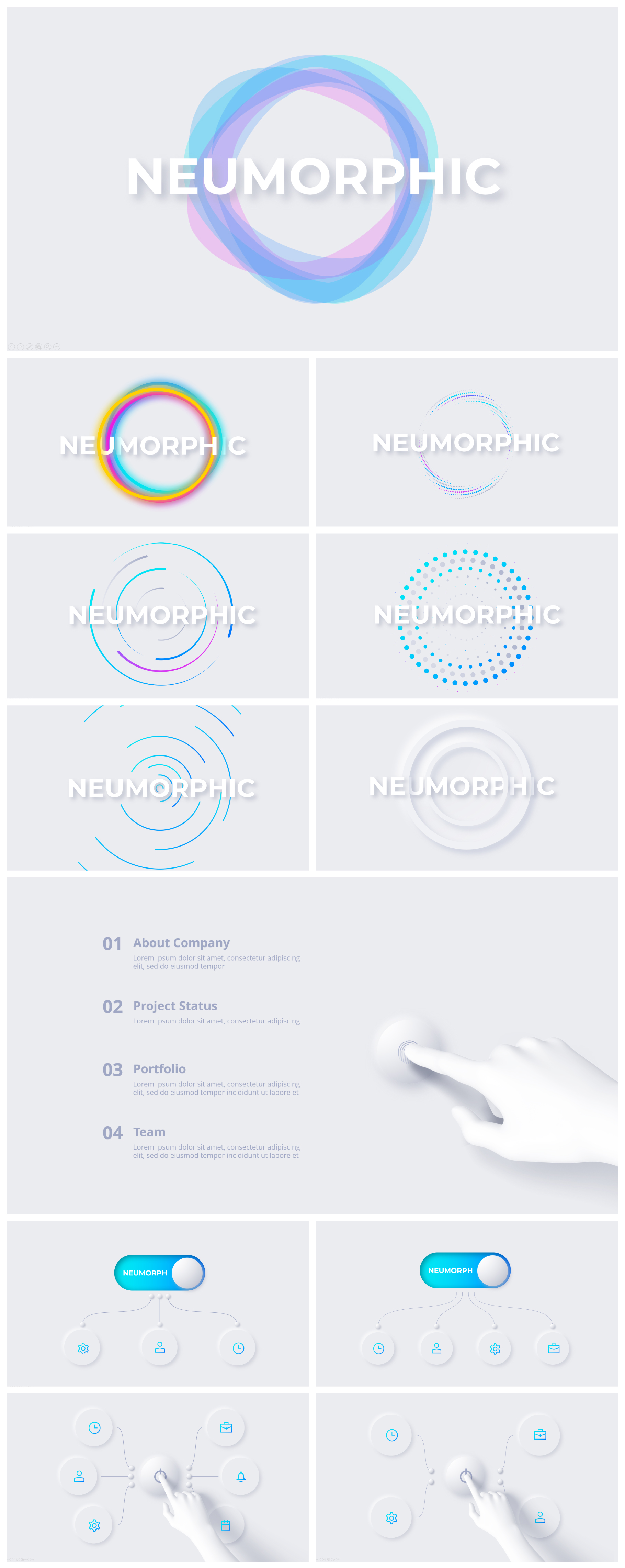 Multipurpose Infographics PowerPoint Templates v.5.2 - 58