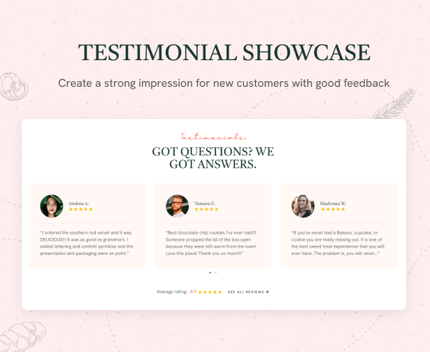 Clever Testimonials