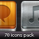 70 icons pack