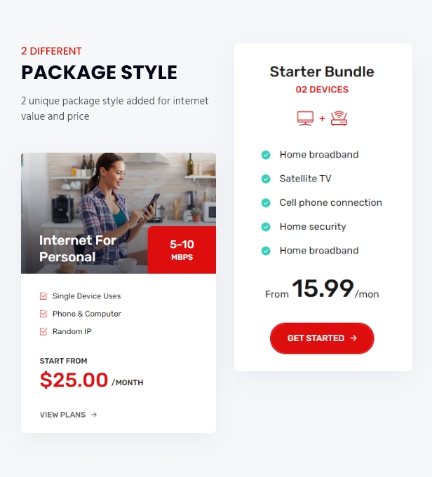 Netfix – Broadband & Internet Services WordPress Theme + RTL - 5