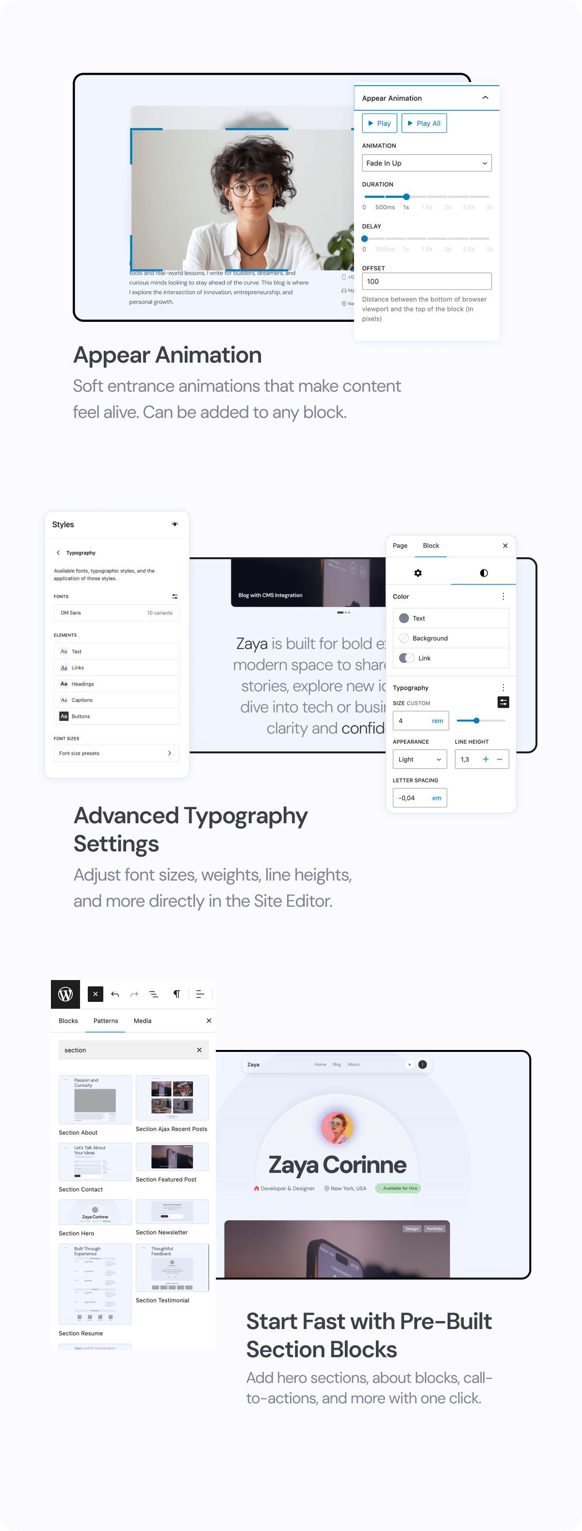 features