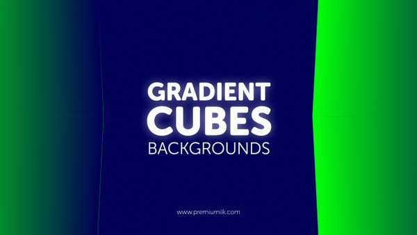 Gradient Cubes Backgrounds - 11