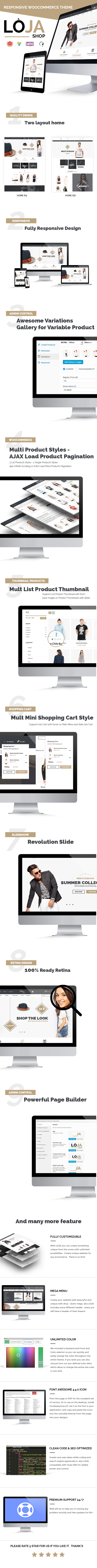 Loja - Responsive WooCommerce Theme - 3