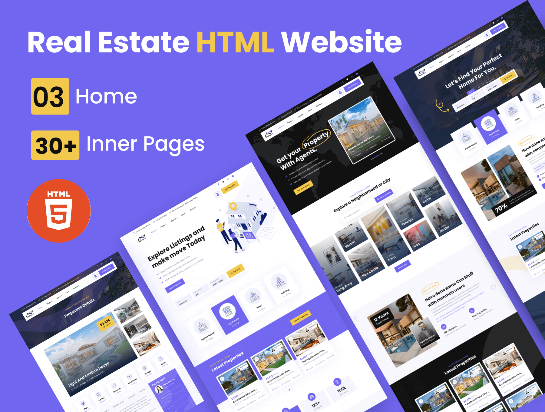 HomeCo - Real Estate HTML Template