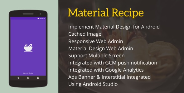 Material Recipe 4.1 - CodeCanyon Item for Sale