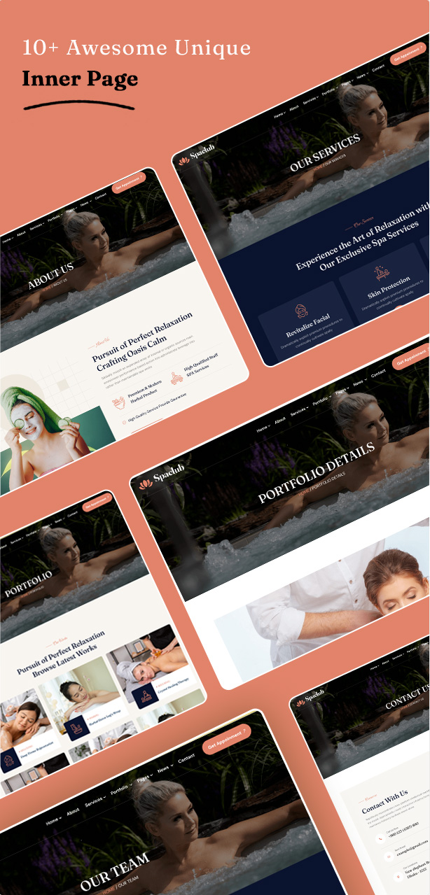 Spaclub - Beauty Salon & Spa Service Booking WordPress Theme - 8