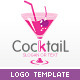 Cocktail Bar Logo Template