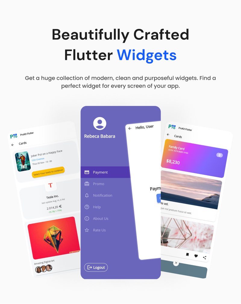 Biggest Flutter UI kits with working ChatGPT app | Prokit | Iqonic Design