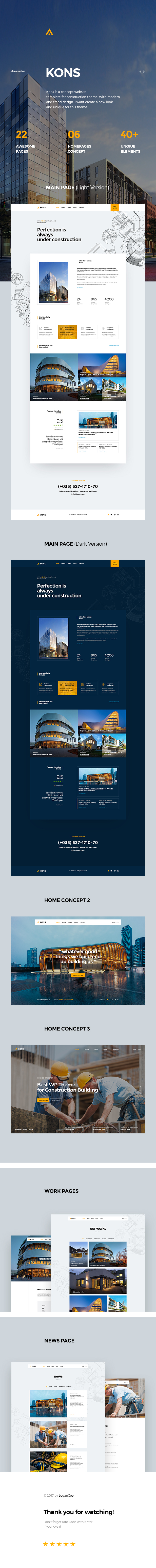 Kons - Construction and Building Template - 5
