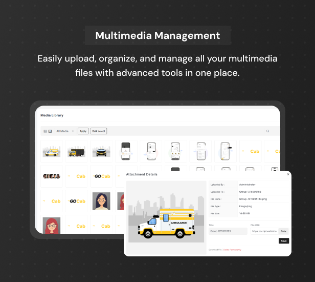 GoCab | Full Solution Taxi Cab Booking with Laravel and React Native