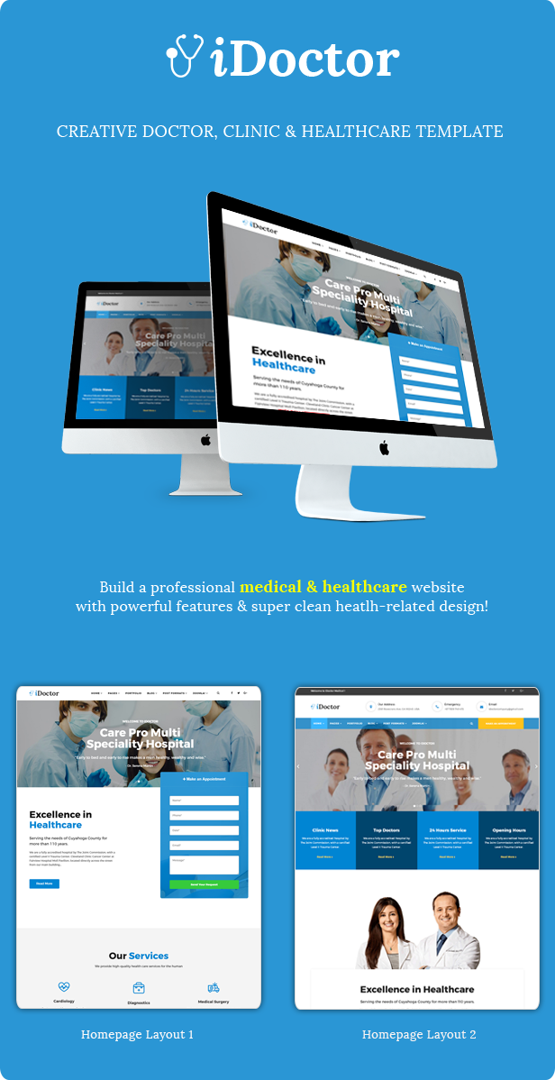 DOCTI - Joomla Template